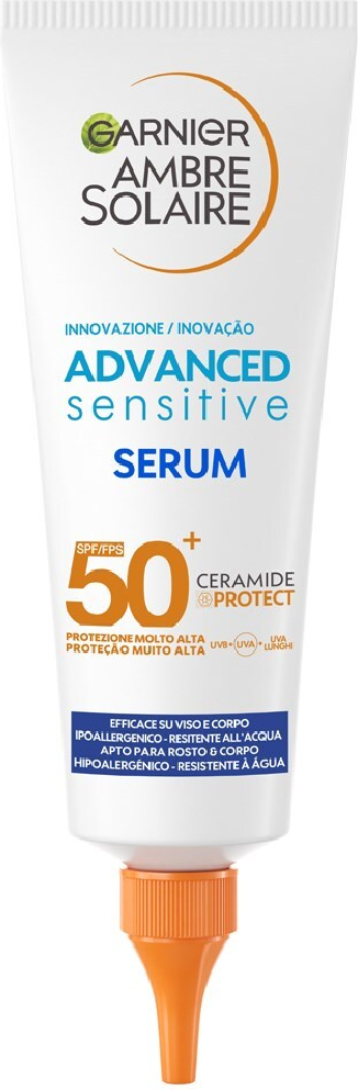 Garnier Ambre Solaire Suero Sensitive Avanzado SPF50+ 125mL SPF50+