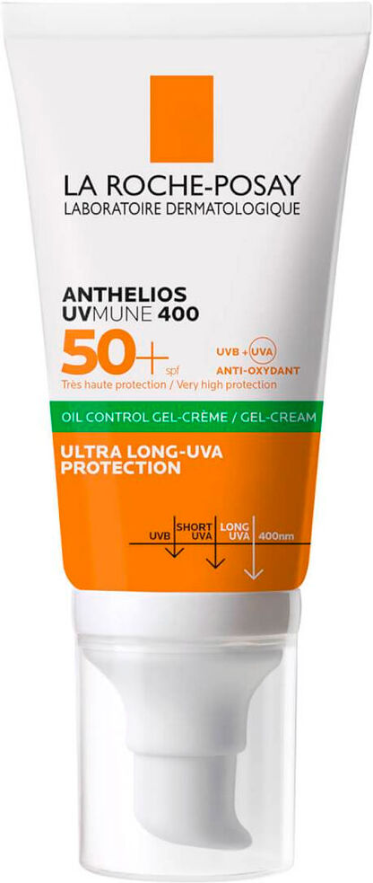 La Roche-Posay Anthelios FPS50 Gel-crema de protección solar facial   50mL No Color SPF50+