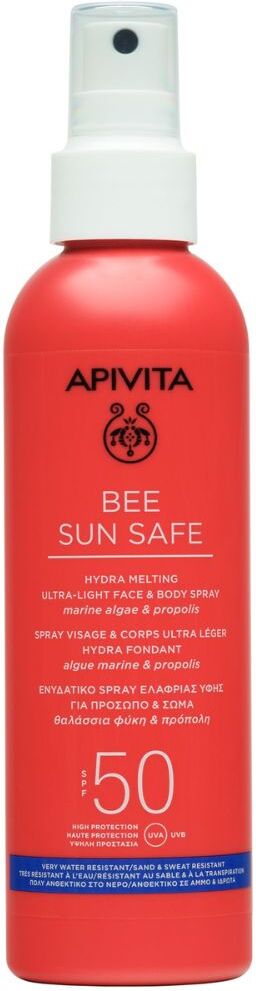 Apivita Bee Sun Safe Hydra Melting Spray ultraligero SPF50 200mL SPF50