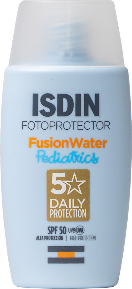 Isdin Fotoprotetor Pediatrics Fusionwater SPF50 + para la cara 50mL SPF50+