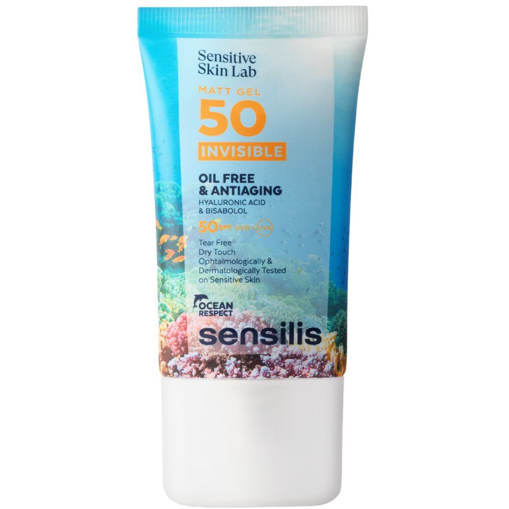 Sensilis Gel mate 50 invisible sin aceite y antienvejecimiento 40mL SPF50