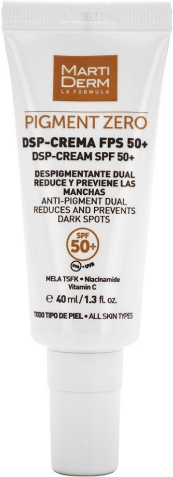 Martiderm Pigment Zero Dsp Crema Depigmenting SPF50 40mL SPF50+