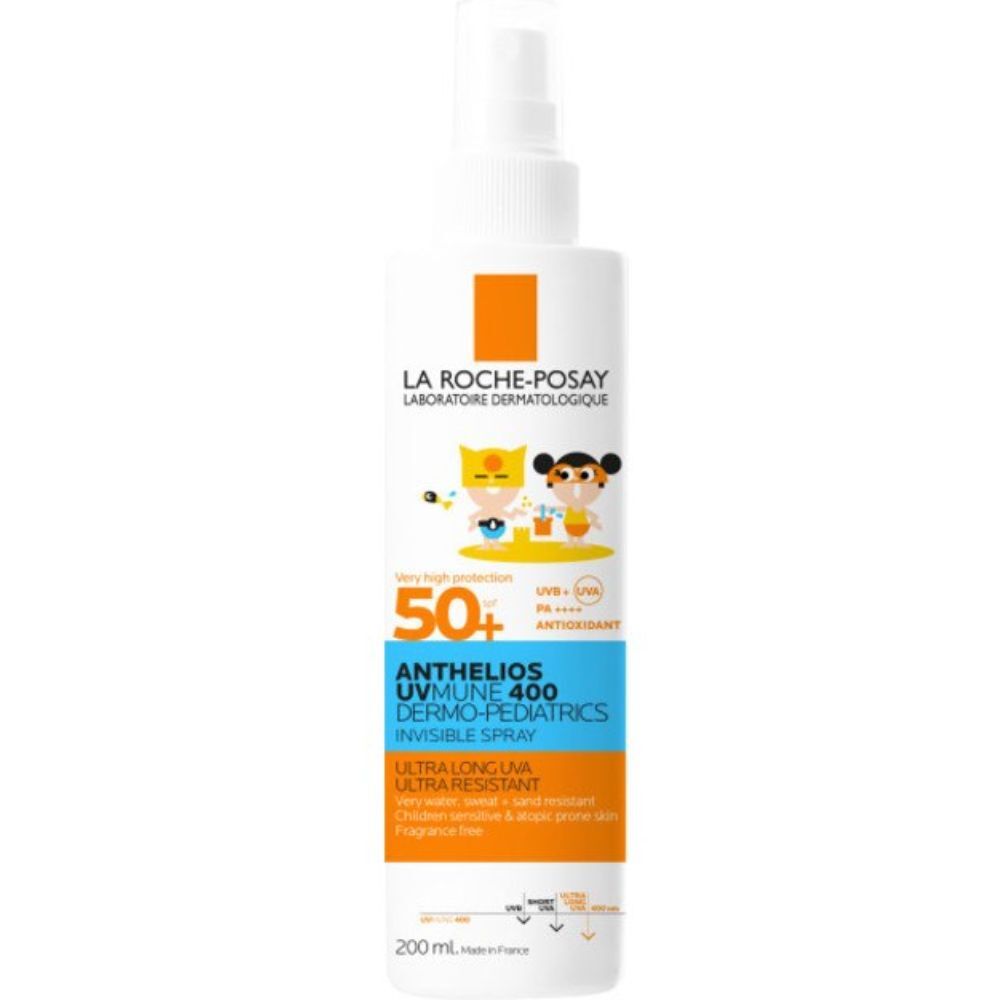 La Roche-Posay Anthelios Uvmune 400 Dermo-Pedriatric SPF50 Spray Protección solar 200mL SPF50