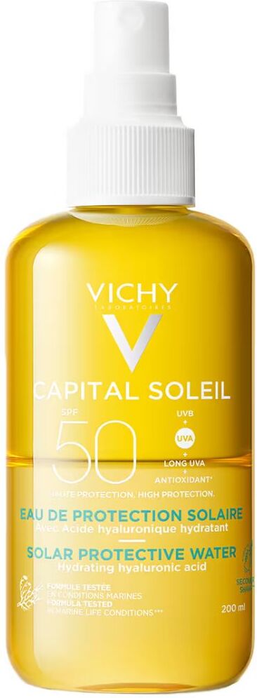 Vichy Capital Soleil Agua Solar Protectora Hidratante SPF50 200mL SPF50