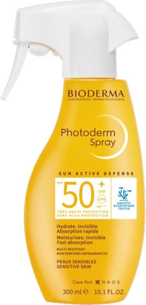 Bioderma Photoderm Spray SPF50 Protector Solar Corporal 300mL SPF50+