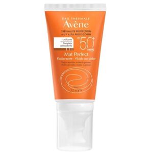 Avène Avene Aqua-Fluid Ultra Mat Sunscreen with Color SPF50+ 50 mL