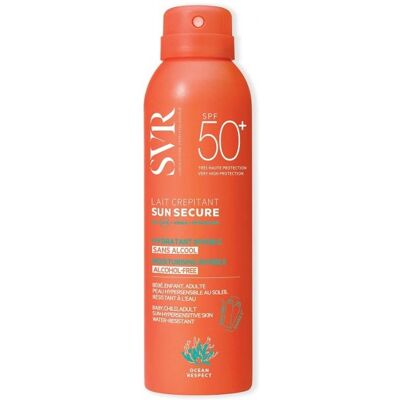 SVR Sun Secure Lait Crepitant SPF50 50mL SPF50 SVR Sun Secure Lait Crepitant SPF50 50mL SPF50
