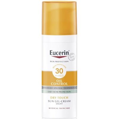Eucerin Sun Protection Gel-crema solar SPF30 Oil Control Piel propensa al acné 50mL SPF30 Eucerin Sun Protection Gel-crema solar SPF30 Oil Control Piel propensa al acné 50mL SPF30