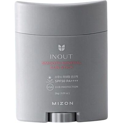 Mizon Stick solar mineral suave Inout SPF50 PA Acabado refrescante 26g SPF50 Mizon Stick solar mineral suave Inout SPF50 PA Acabado refrescante 26g SPF50