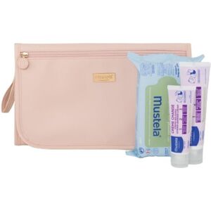 Mustela Toallitas Limpiadoras Con PerfumeKit Cambio Pañales Rosa (60 Toallitas Crema Cambio 100 50 ml) 1 un.