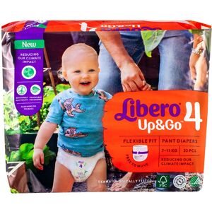 Libero Pañales Up & Go 22 un. Size 4 (7-11 kg)