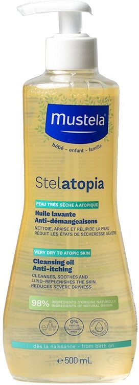 Mustela Stelatopia Aceite de Baño 500mL