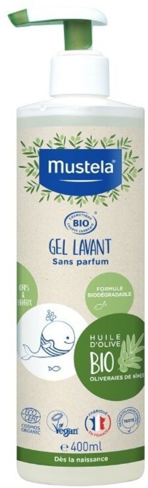 Mustela Gel limpiador bio 400mL