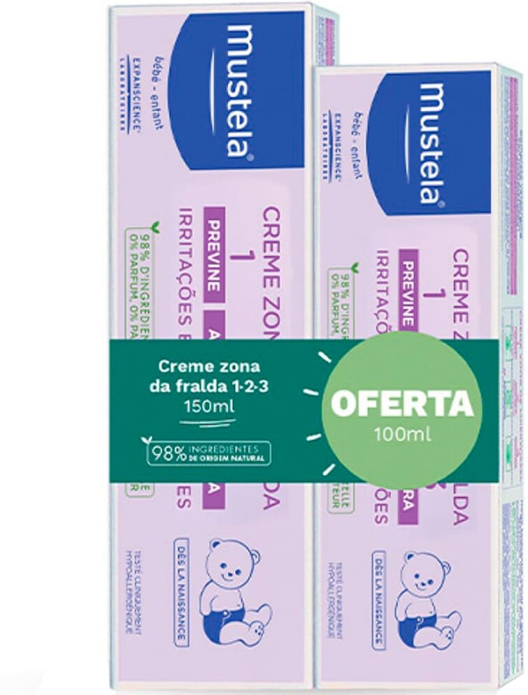 Mustela Crema barrera vitamínica 123 1&nbsp;un.