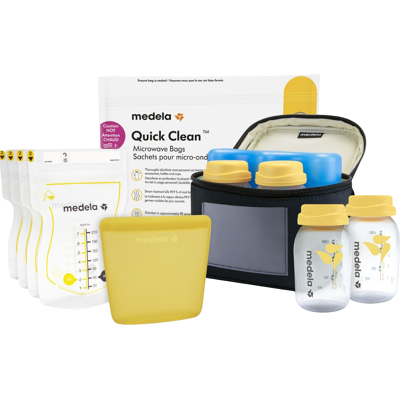 Medela Juego de almacenamiento de leche materna todo en uno para transportarla con seguridad 1 un. Medela Juego de almacenamiento de leche materna todo en uno para transportarla con seguridad 1 un.