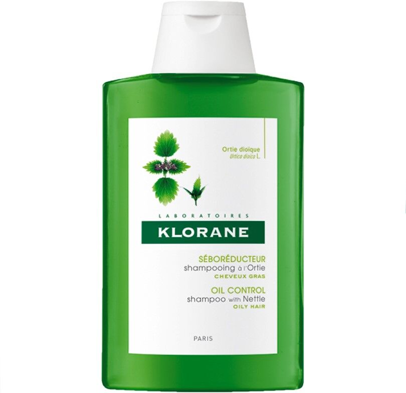 Klorane Champú Seborregulador Con Extracto de Ortiga Cabello Graso 200mL