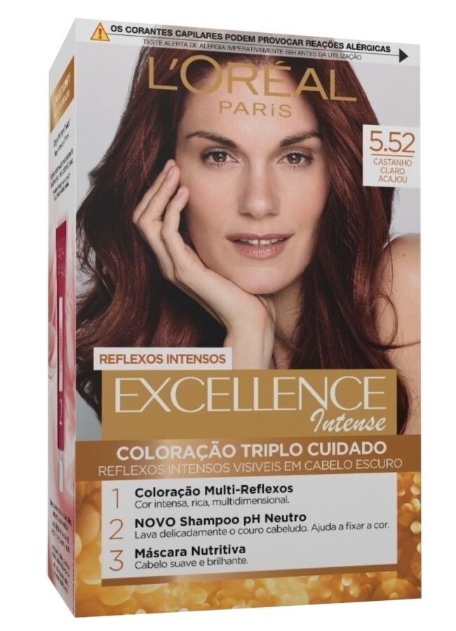 L'Oréal Paris Excellence Color Permanente Intenso 1&nbsp;un. 5.52