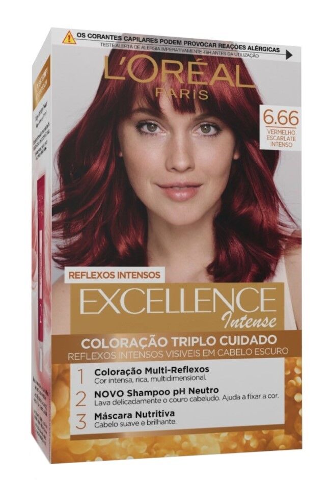 L'Oréal Paris Excellence Color Permanente Intenso 1&nbsp;un. 6.66