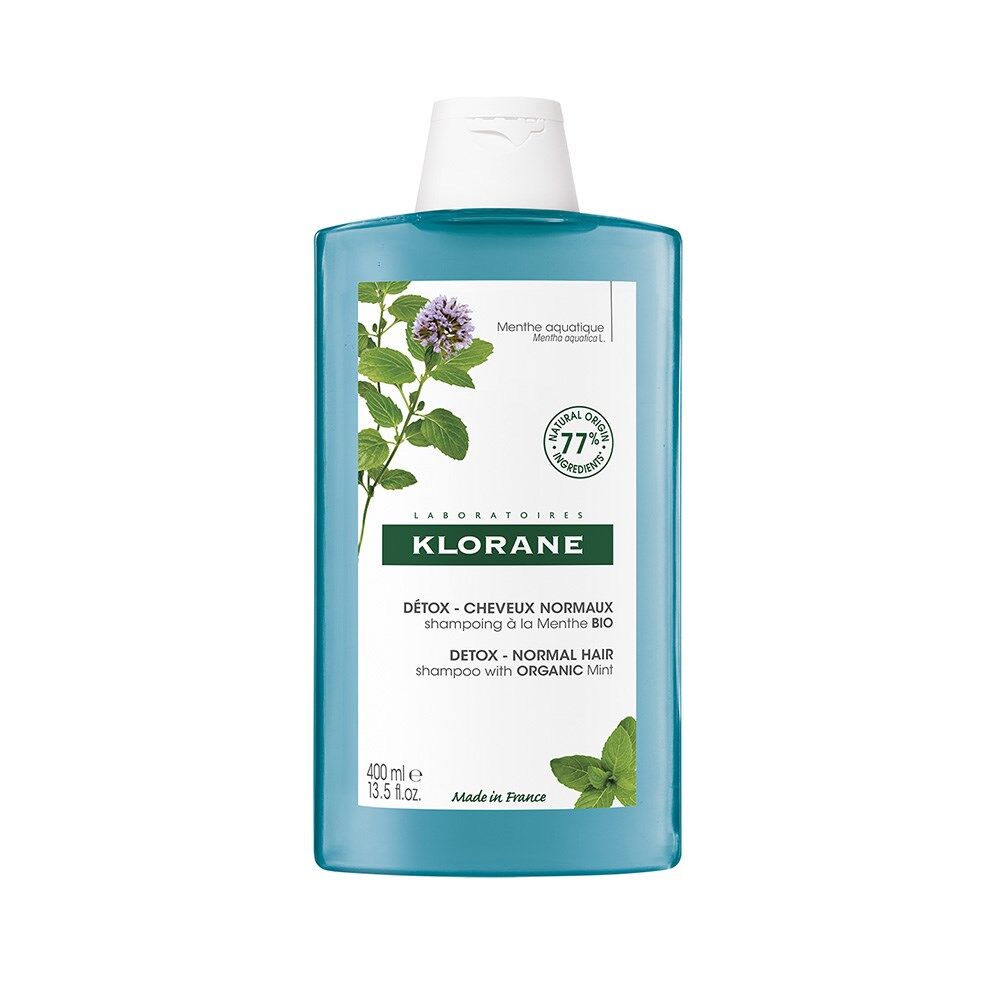 Klorane Champú de menta acuática 400mL