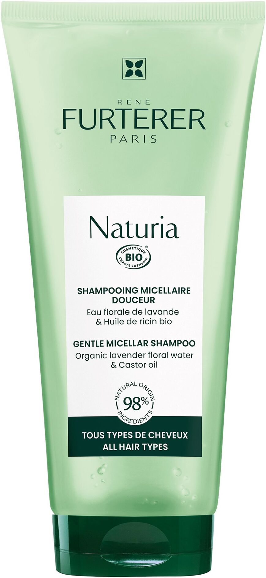 René Furterer Champú micelar suave Naturia 200mL