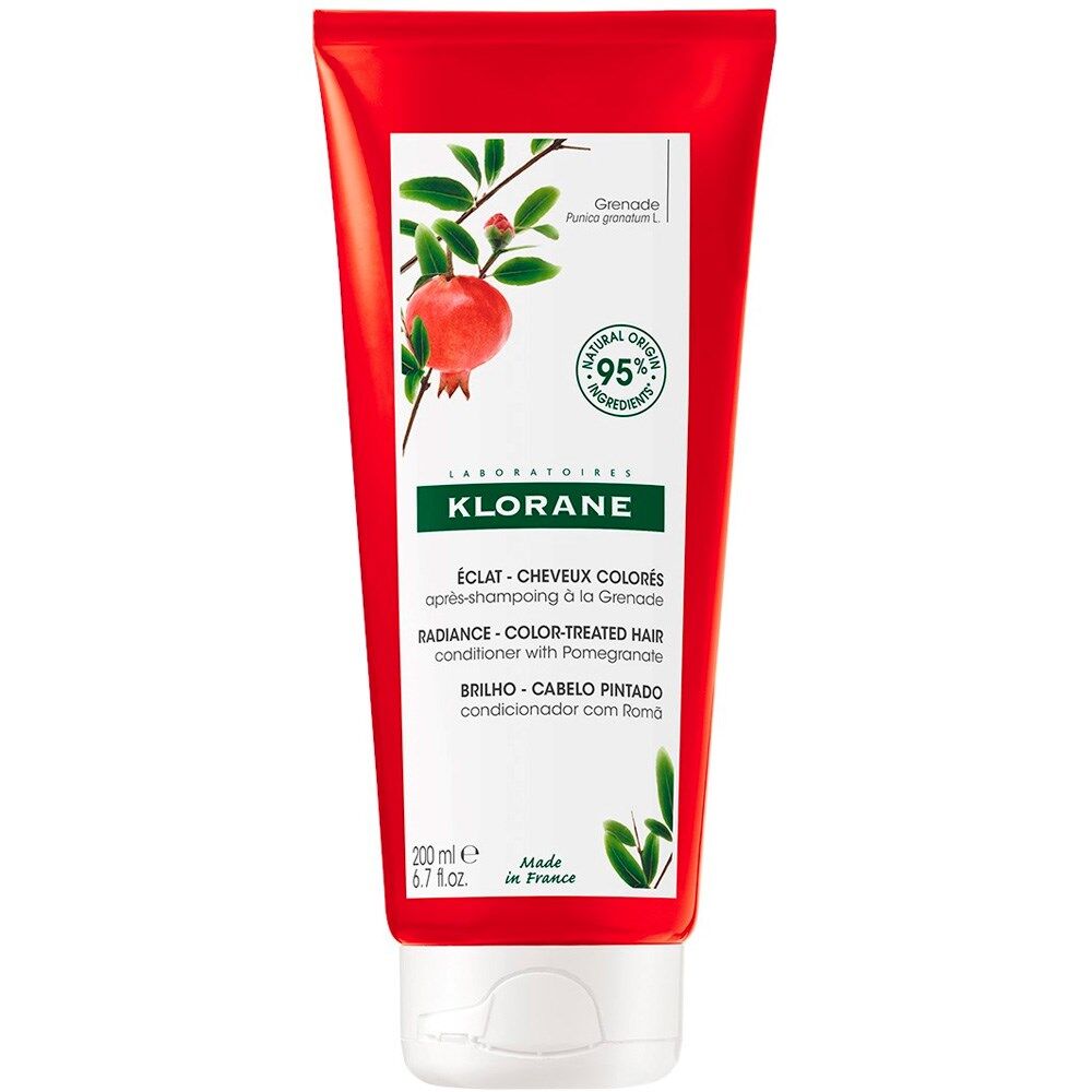 Klorane Acondicionador para cabello teñido de granada 200mL