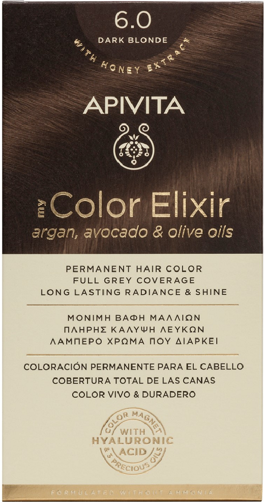 Apivita Tinte permanente My Color Elixir 1&nbsp;un. 6.0 Dark Blond