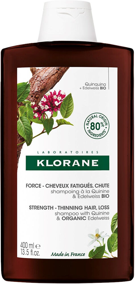 Klorane Champú anticaída biofortificante con quinina 400mL