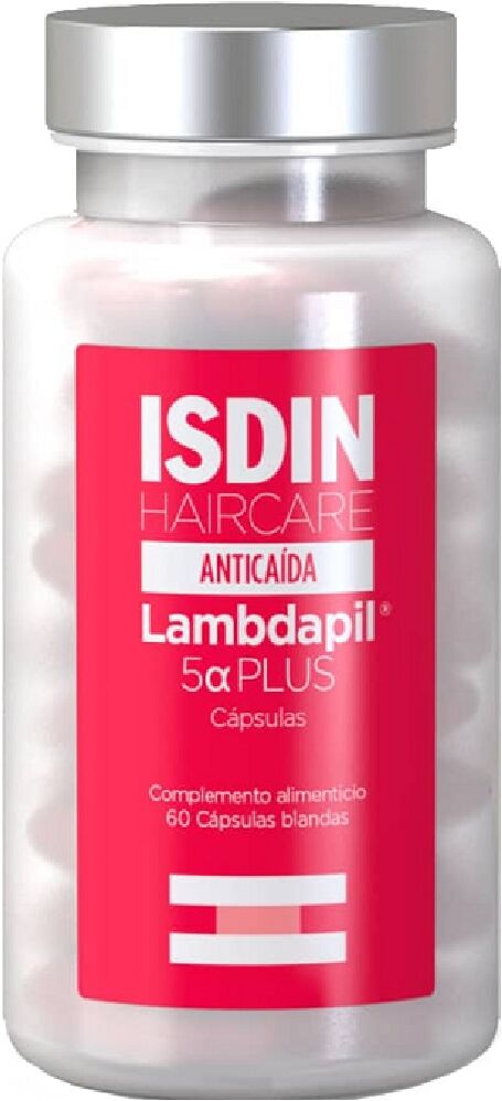 Isdin Complemento alimenticio Lambdapil 5 Alfa Plus 60&nbsp;caps.