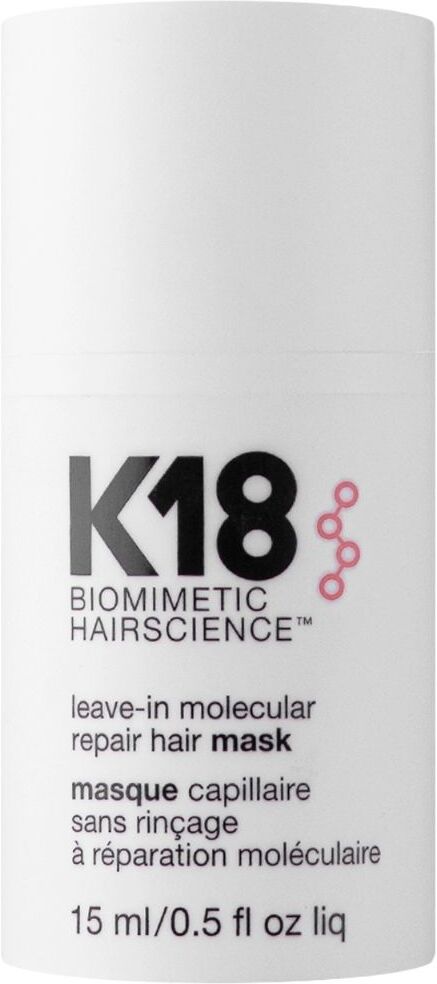 K18 Leave-In Molecular Repair Hair Mask - Revertir el daño capilar 15mL