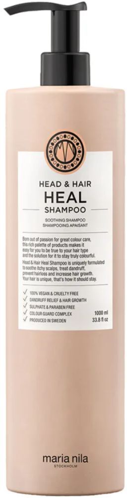 Maria Nila Champú Head and Hair Heal para cuero cabelludo sensible y seco 1000mL