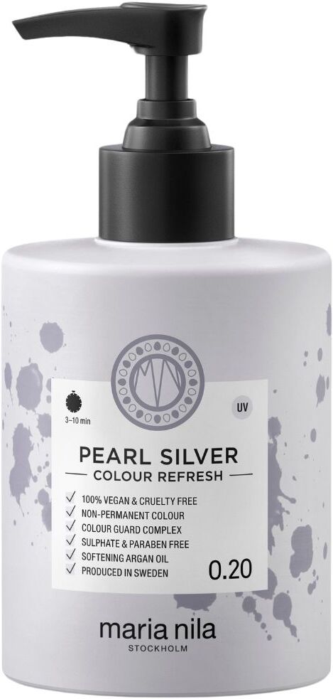 Maria Nila Colour Refresh Pigmentos de color semipermanentes 300mL 0.20 Pearl Silver