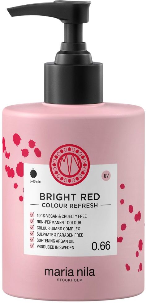 Maria Nila Colour Refresh Pigmentos de color semipermanentes 300mL 0.66 Bright Red