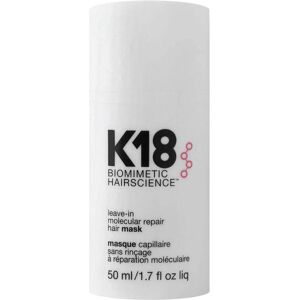 K18 Mascarilla Reparadora Molecular Sin Aclarado para el Cabello - 50 ml K18 Mascarilla Reparadora Molecular Sin Aclarado para el Cabello - 50 ml