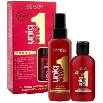 Revlon Uniq One Tratamiento para el Cabello Todo en Uno + Champú Revlon Uniq One Tratamiento para el Cabello Todo en Uno + Champú