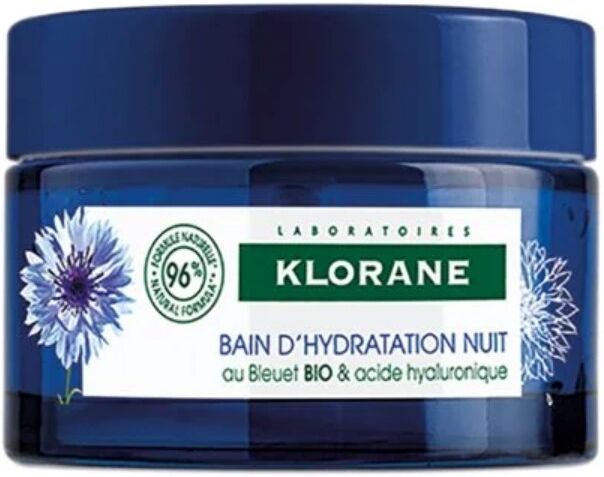 Klorane Baño hidratante nocturno de flor de cian 50mL