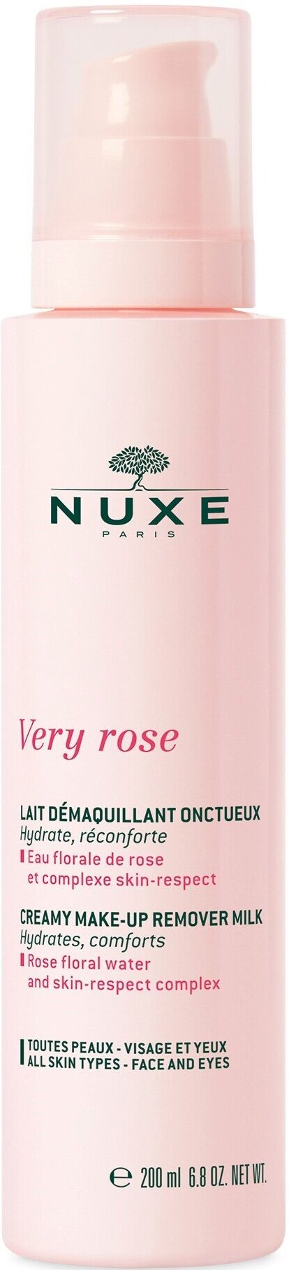 Nuxe Leche desmaquillante Very Rose 200mL