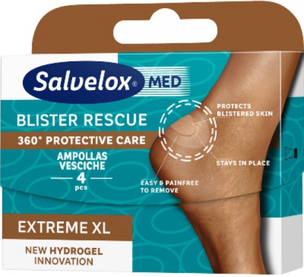 Salvelox Blister Rescue Talones Cuidado protector 360 4&nbsp;un. XL