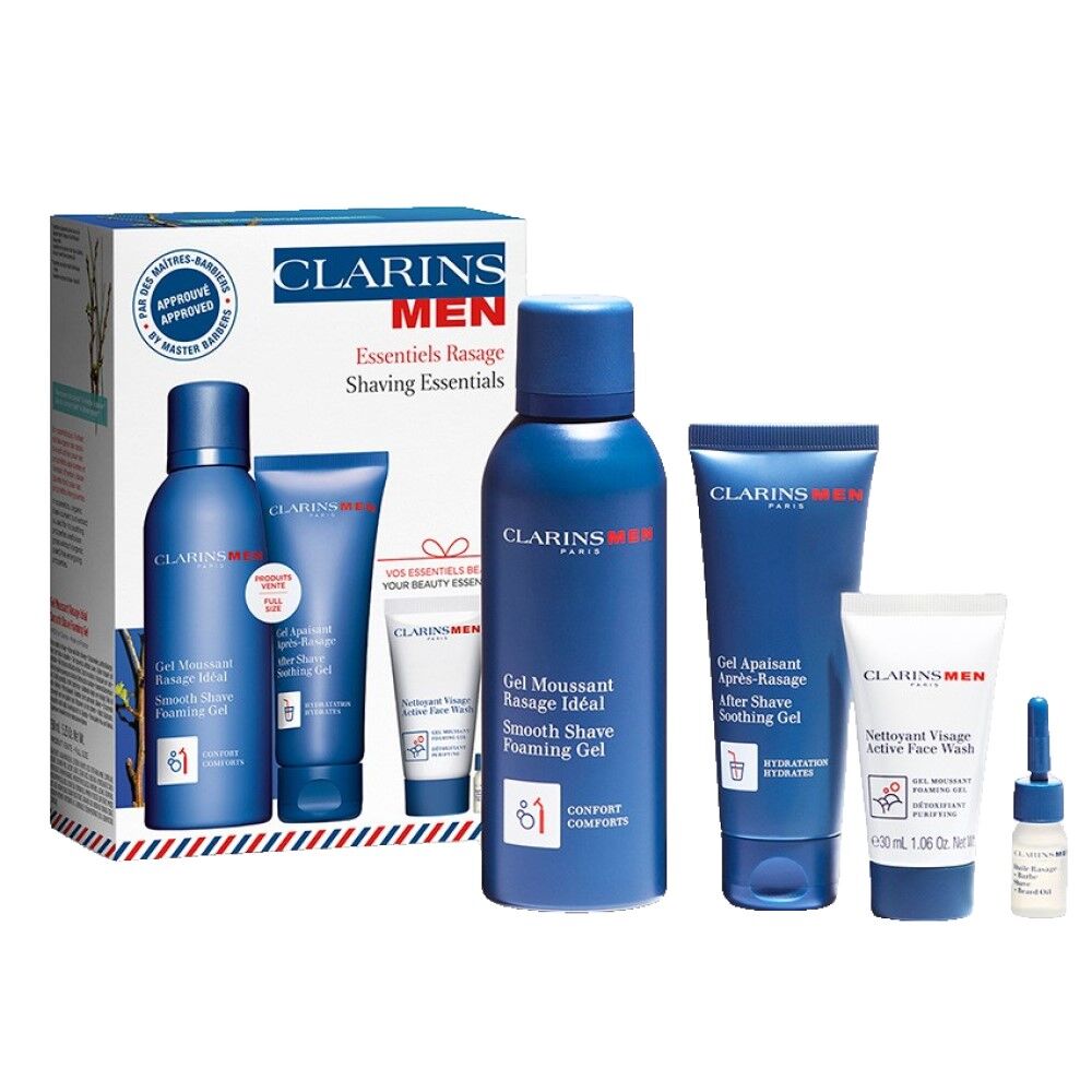 Clarins Gel espumoso de afeitado suave para hombres 1&nbsp;un.