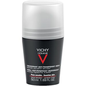 Vichy Homme Roll On Antiperpirant 48H Piel Sensible 50mL