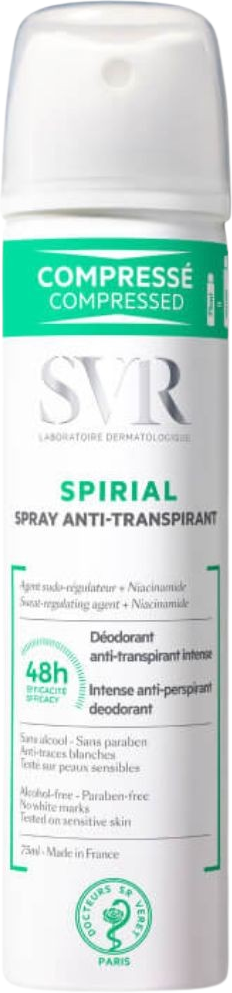 SVR Spirial Spray Antitranspirante 75mL