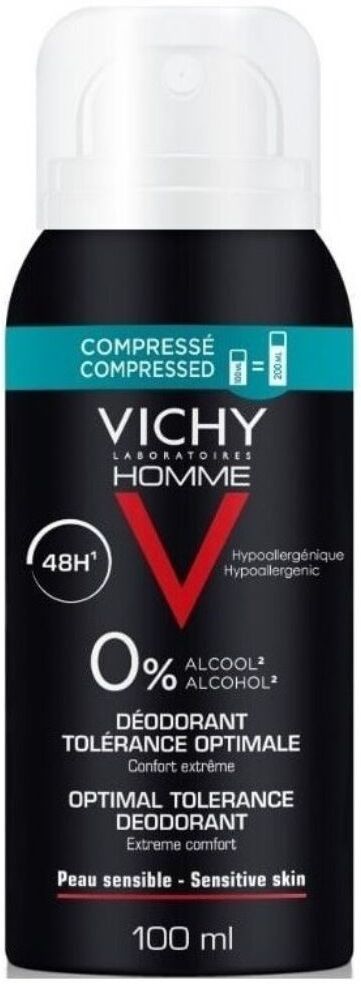 Vichy Desodorante Tolerancia Óptima Spray 100mL