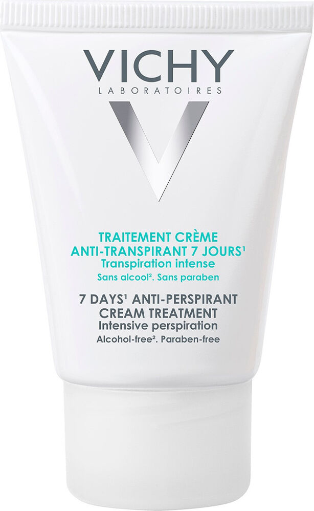 Vichy Déo Crema Tratamiento Antitranspirante 7 Días Transpiración Intensa 30mL