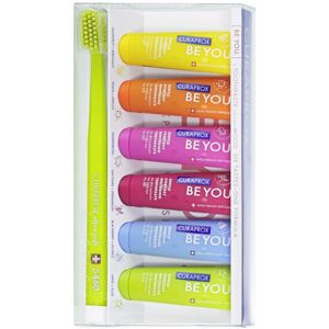 Curaprox Pasta dentífrica Be YouBe You Pasta dentífrica 6x10mL Cs 5460 Toothbrush 1 un.