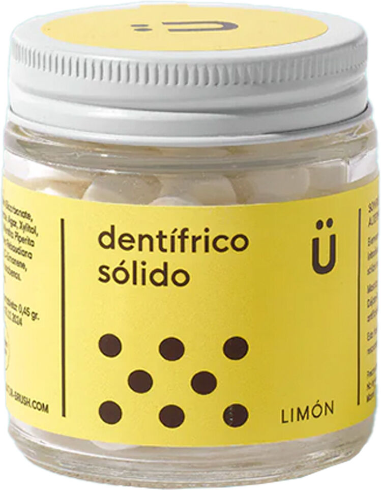 Naturbrush Pasta dentífrica sólida 120&nbsp;un. Lemon