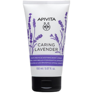 Apivita Crema corporal hidratante y calmante de lavanda Caring 150mL