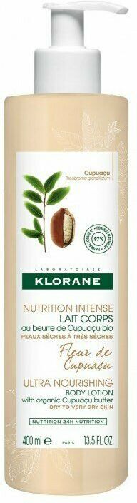 Klorane Leche corporal ultra nutritiva de cupuaçu bio 400mL