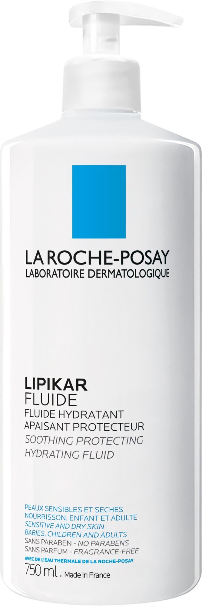 La Roche-Posay Lipikar Fluido hidratante corporal 750mL