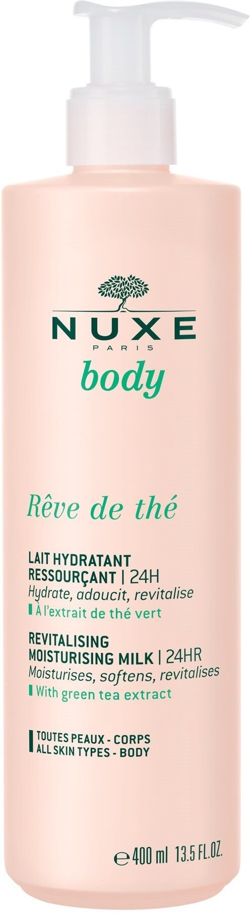 Nuxe Leche Hidratante Revitalizante Body Rêve de ThéLeche hidratante revitalizante Body Rêve de Thé 400 mL 1&nbsp;un.