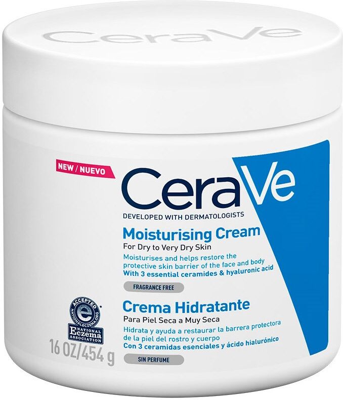 CeraVe Moisturizing Cream for Face and Body 454g