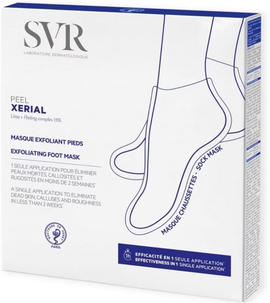 SVR Xerial Peel Ultraesfoliante Mask para piesXerial Peel Ultraesfoliante para pies Mask 1&nbsp;par